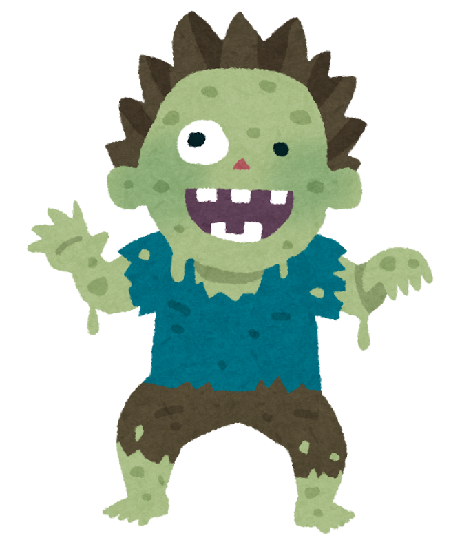 Zombie Game Character